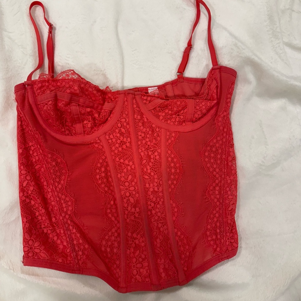 Urban Outfitters Corset Tank S